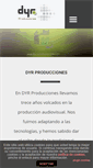 Mobile Screenshot of dyrproducciones.com